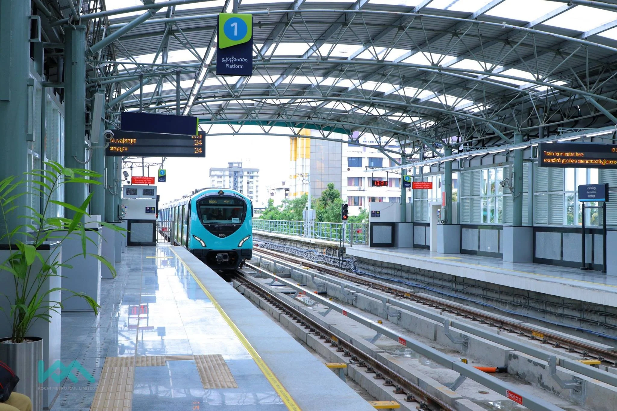 Kochi metro minar tmt